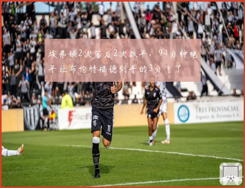 埃弗顿2次落后2次扳平，94分钟绝平让布伦特福德到手的3分飞了