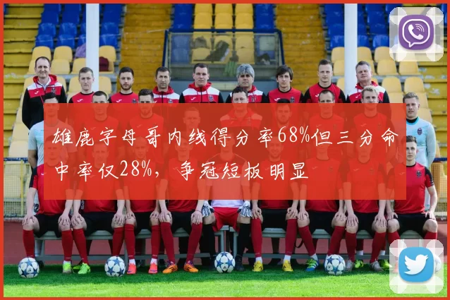雄鹿字母哥内线得分率68%但三分命中率仅28%，争冠短板明显